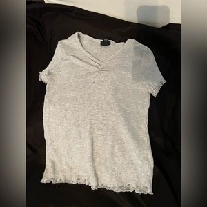 Gray shirt for girls
